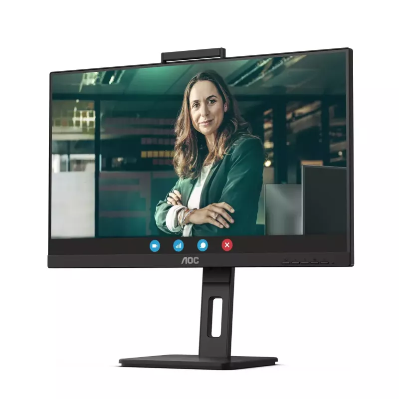 AOC 24P3CW monitors 60.5 cm (23.8 collas) 1920 x 1080 pikseļi Full HD LED Melns