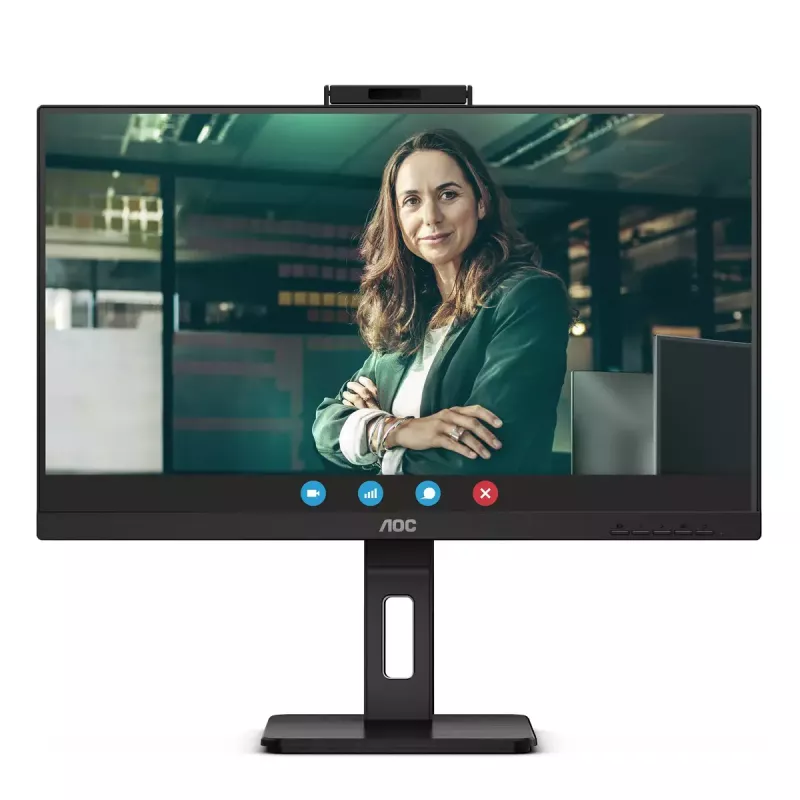 AOC 24P3CW monitors 60.5 cm (23.8 collas) 1920 x 1080 pikseļi Full HD LED Melns