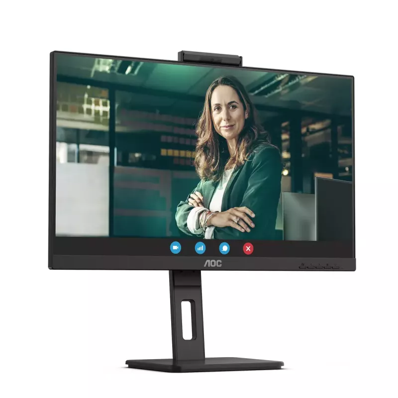 AOC 24P3CW monitors 60.5 cm (23.8 collas) 1920 x 1080 pikseļi Full HD LED Melns