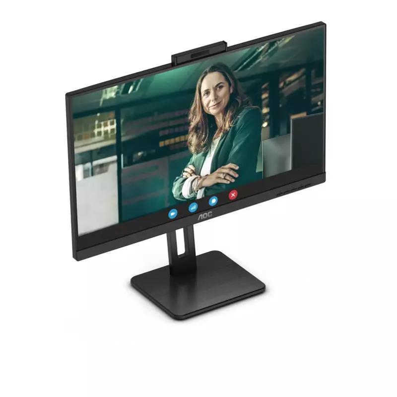 AOC 24P3CW monitors 60.5 cm (23.8 collas) 1920 x 1080 pikseļi Full HD LED Melns