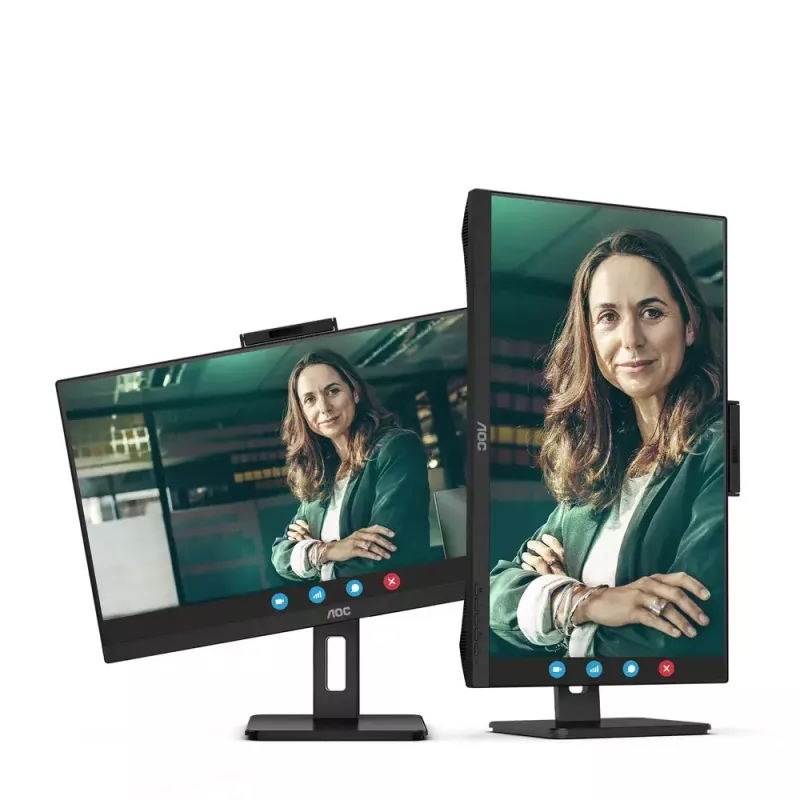 AOC 24P3CW monitors 60.5 cm (23.8 collas) 1920 x 1080 pikseļi Full HD LED Melns
