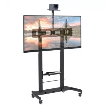 Techly ICA-TR45 TV statīvs/izklaides centrs ar 2 plauktiem