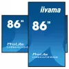 iiyama LH8664UHS-B2AG digitālais displejs 85.6 collu 4K Ultra HD 500 cd/m² Wi-Fi Android 11 24/7