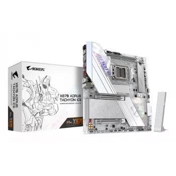 Mātesplate GIGABYTE X870 AORUS TACHYON ICE, AMD X870, Socket AM5, ATX