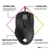 HP OMEN Vector pele, labā roka, IR LED, USB Type-A, 16000 DPI, 1 ms, Melna