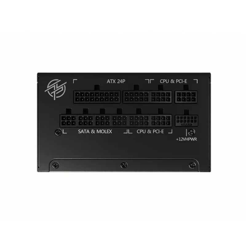 MSI MPG A850G PCIE5 barošanas bloks 850 W 24-pin ATX ATX Melns