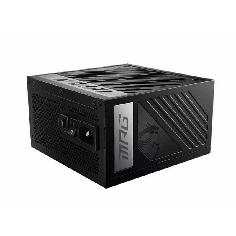 MSI MPG A850G PCIE5 barošanas bloks 850 W 24-pin ATX ATX Melns