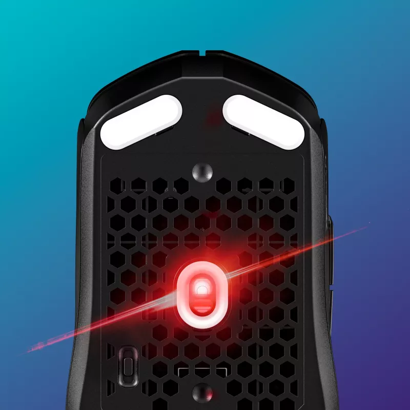 HyperX Pulsefire Haste 2 Core Wls - Gaming pele (Melna/Melna)