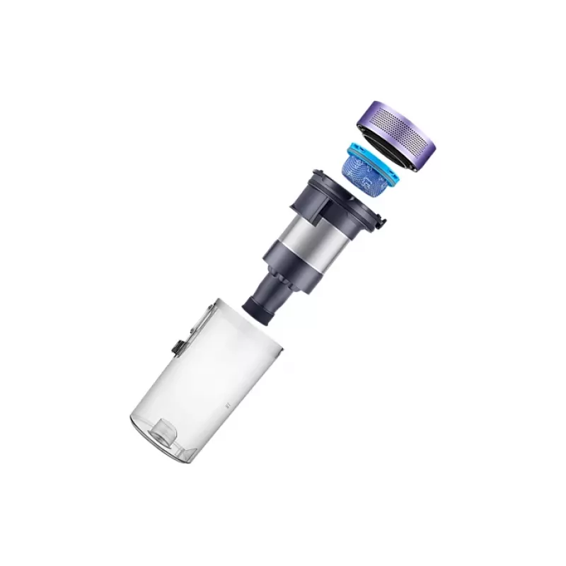 Samsung VS15A6031R4/GE bezvadu putekļsūcējs (stick) 410 W, 0.8 L, melns/violets