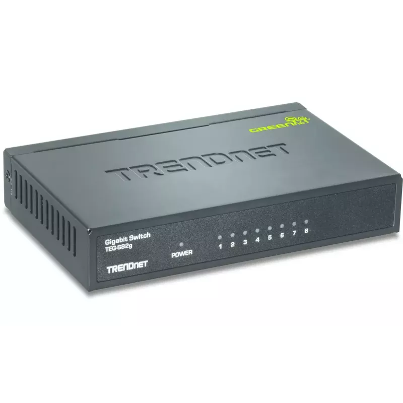 Trendnet TEG-S82G GREENnet 8 portu Gigabit Ethernet nepārvaldāms slēdzis
