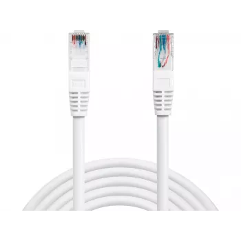 Tīkla kabelis Sandberg UTP Cat6 RJ-45 1m Balts
