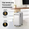Fellowes LX221 papīru smalcinātājs, 20 lapas, mikrošķērsgriezums, 30 L, balts