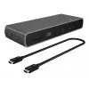 ICY BOX IB-DK8801-TB4 Thunderbolt 4 dokstacija, antracīta/melna