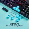 HyperX Gumijas Taustiņi - Spēļu Piederumu Komplekts - Sarkans (US Izkārtojums)