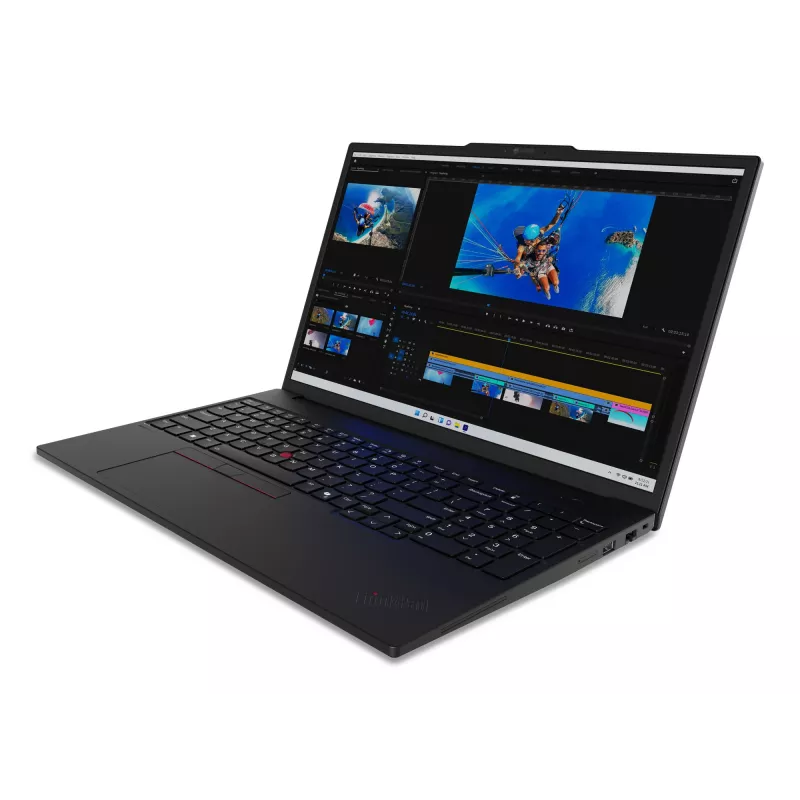 Lenovo ThinkPad P16s Gen 3 (Intel) Intel Core Ultra 7 155H Mobilā darbstacija 40,6 cm (16 collu) WUXGA 32 GB DDR5-SDRAM 1 TB SSD NVIDIA RTX 500 Ada Wi-Fi 6E (802.11ax) Windows 11 Pro Angļu Melns