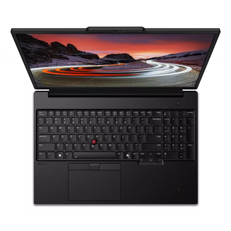 Lenovo ThinkPad P16s Gen 3 (Intel) Intel Core Ultra 7 155H Mobilā darbstacija 40,6 cm (16 collu) WUXGA 32 GB DDR5-SDRAM 1 TB SSD NVIDIA RTX 500 Ada Wi-Fi 6E (802.11ax) Windows 11 Pro Angļu Melns