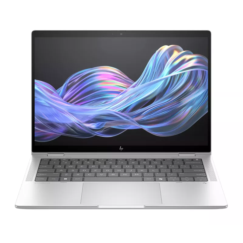HP EliteBook X Flip G1i Next Gen AI PC Copilot+ PC Intel Core Ultra 7 258V hibrīdklēpjdators 35,6 cm (14 collu) skārienekrāns WUXGA 32 GB LPDDR5x-SDRAM Wi-Fi 7 (802.11be) Windows 11 Pro sudraba krāsā