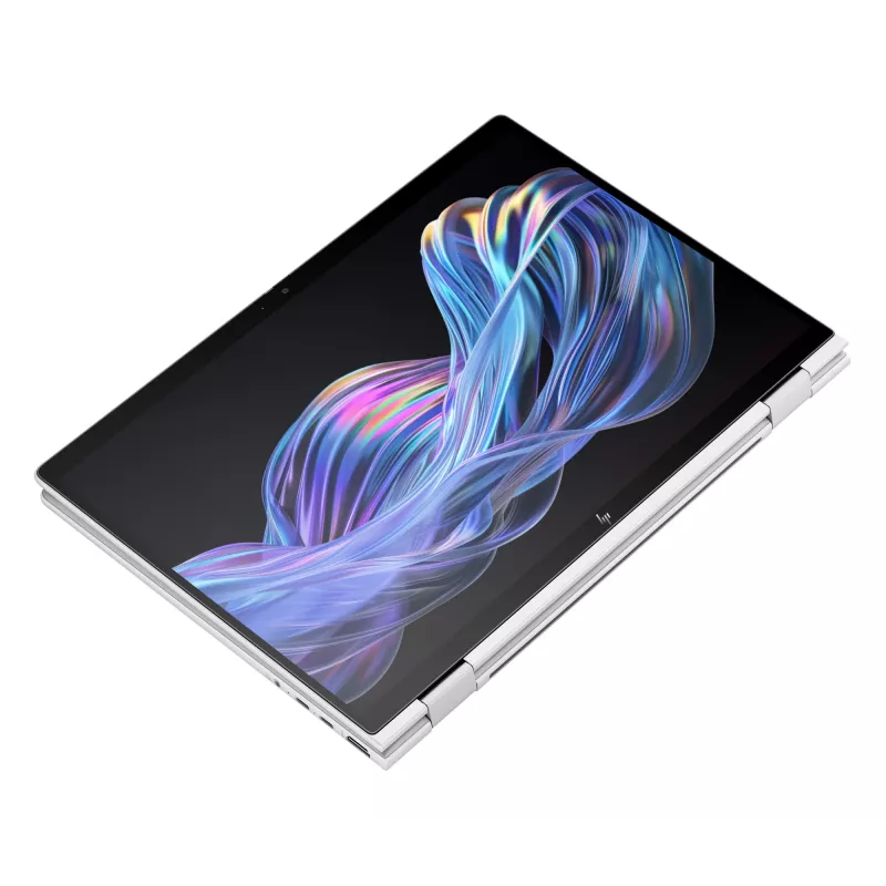 HP EliteBook X Flip G1i Next Gen AI PC Copilot+ PC Intel Core Ultra 7 258V hibrīdklēpjdators 35,6 cm (14 collu) skārienekrāns WUXGA 32 GB LPDDR5x-SDRAM Wi-Fi 7 (802.11be) Windows 11 Pro sudraba krāsā
