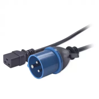 APC strāvas kabelis, C19 uz IEC309 16A, 2,5 m
