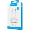 Sandberg 136-55 USB-C pagarinājuma vads, spraudnis–ligzda, 100 W, 10 Gbps, 2 m, balts