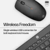 Bezvadu pelītes un tastatūras komplekts HP 230 Full-size Melns