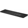 HP 455 Programmējama bezvadu tastatūra, pilna izmēra (100%), RF bezvadu, membrānas, melna