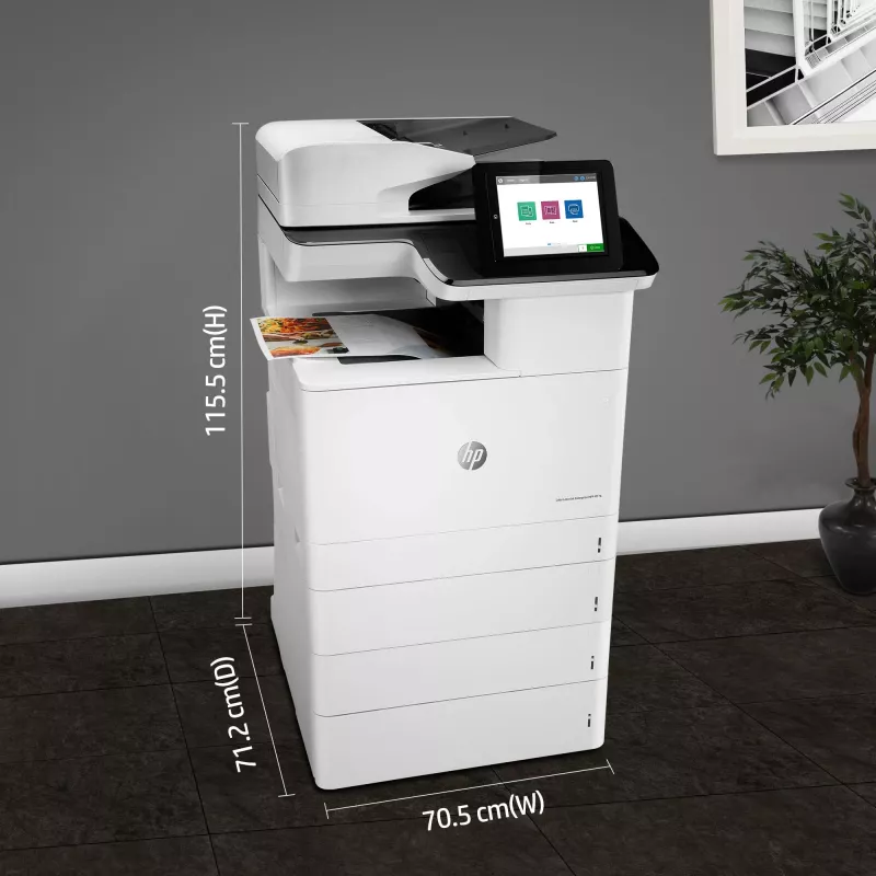 HP Color LaserJet Enterprise MFP M776dn, lāzera, krāsu druka, 1200 x 1200 DPI, A3, tiešā druka, melna, balta