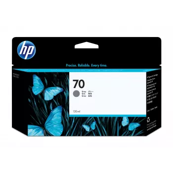 HP 70 130 ml Pelēka tintes kasetne HP DesignJet Z3100 un Z3200 sērijai