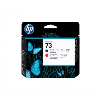 HP 73 Matte Black un Chromatic Red DesignJet drukas galviņa, HP Designjet Z3200 Printer sērija
