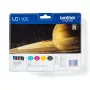 Brother LC1100VALBP tintas kasetne 4 gab. Oriģināla Melna, Ciāna, Fuksīna, Dzeltena