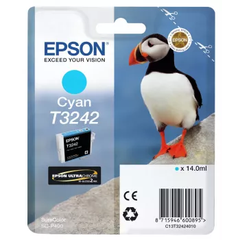 Epson SureColor T3242 Ciāna tintes kasetne, 14 ml, 980 lpp