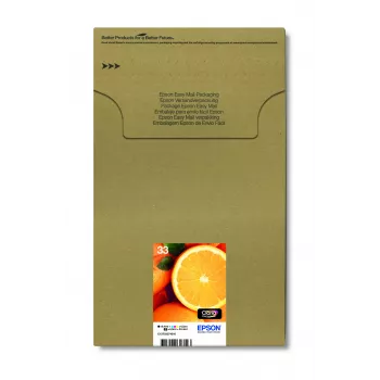 Epson Oranges Multipack 5 krāsas 33 Claria Premium Ink EasyMail iepakojums