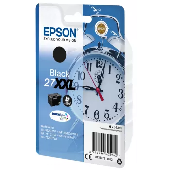 Epson T2791 Black DURABrite Ultra kasetne (C13T279140) - Īpaši augstas ietilpības