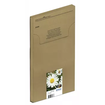 Epson Daisy Multipack 4-krāsas 18XL EasyMail, Augstas (XL) ietilpības, Melns, Ciāns, Fuksīns, Dzeltens, 11.5 ml, 6.6 ml, 1 gab., Multi pack