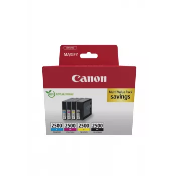 Canon 9290B006 tintas kasetne 4 gab. Oriģināla Melna, Ciāna, Fuksīna, Dzeltena