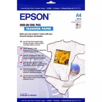 Epson pārnese ar gludekli - A4 - 10 loksnes