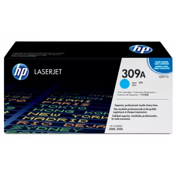 HP 309A Ciāna oriģinālā LaserJet tonera kasetne 1 gab.