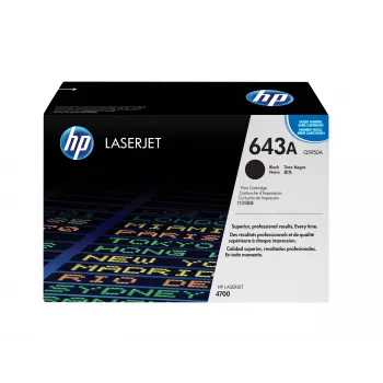 Tonera kasetne HP 643A Q5950A 13000 lpp Melna