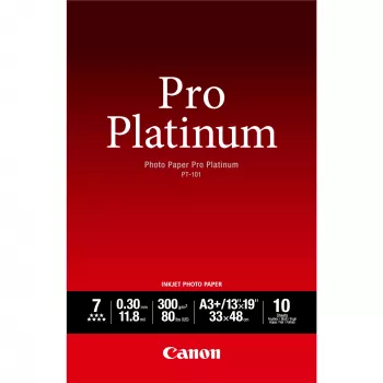Canon PT-101 Pro Platinum fotopapīrs A3+ - 10 loksnes