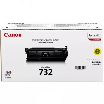 Canon 732Y tonera kasetne oriģināla dzeltena 1 gab.