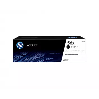 HP 56X augstas ietilpības melns oriģināls LaserJet tonera kasetne