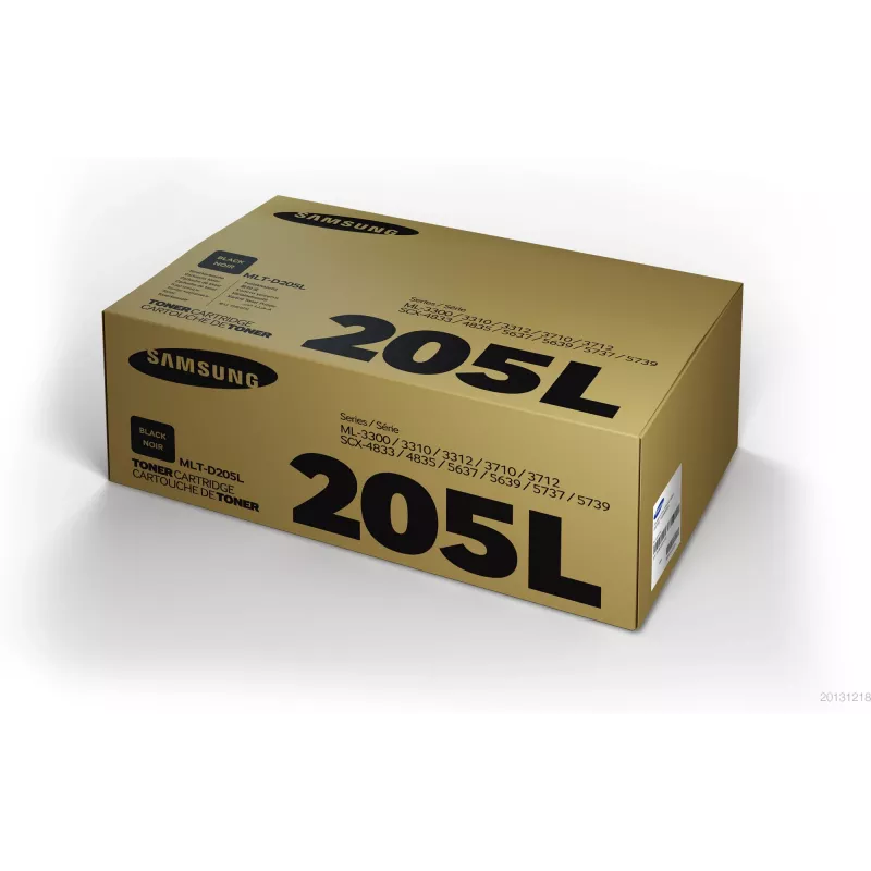 Tonera kasetne SAMSUNG MLT-D205L/ELS High Yield Melna 5000 lapas