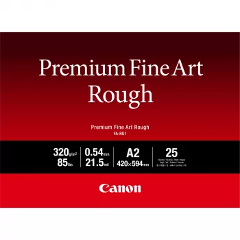 Canon FA-RG1 Premium Fine Art Rough Papīrs, A2, 25 loksnes, 330 g/m²