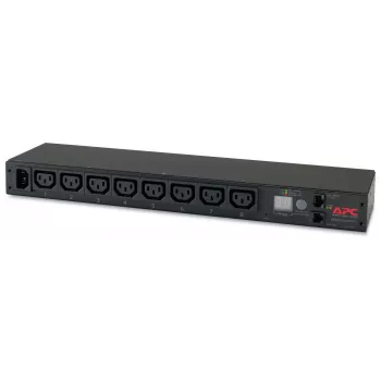 APC AP7820B mērītais strāvas sadalītājs (PDU) 8×C13 ligzdas 0U/1U melns