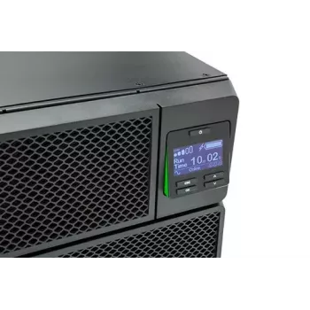 APC Smart-UPS On-Line SRT8KRMXLI - 8kW/VA, 6x C13 + 4x C19 + cietvadu 1 fāzes izeja, plauktā montējams, iebūvēts NMC