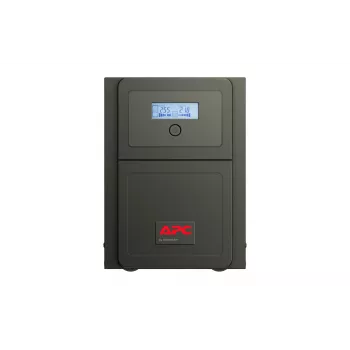 APC Easy UPS 1 fāzes līnijinteraktīvs, 750VA, tornis, 230V, 6 IEC C13 kontaktligzdas, AVR, sausais kontakts, LCD, bez tīkla kartes atbalsta