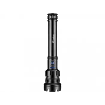 Sandberg Survivor 7in1 Torch Powerbank 10000 - Rokas lukturis, melns, alumīnijs, LED, 2 lampas, 500 lm