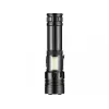 Sandberg Survivor 7in1 Torch Powerbank 5000, rokas lukturis, melns, alumīnijs, LED, 2 lampas, 200 lm