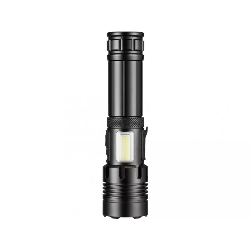 Sandberg Survivor 7in1 Torch Powerbank 5000, rokas lukturis, melns, alumīnijs, LED, 2 lampas, 200 lm