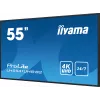 iiyama LH5541UHS-B2 Signage Displejs Kioska dizains 138.7 cm (54.6 collu) LCD 500 cd/m² 4K Ultra HD Melns Iebūvēts procesors 24/7